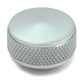 TFI Racing 1758 Air Cleaner Nut Small Knurled Billet Chromed 1/4"-20 Thread 29mm wide