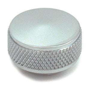 TFI Racing 1758 Air Cleaner Nut Small Knurled Billet Chromed 1/4"-20 Thread 29mm wide