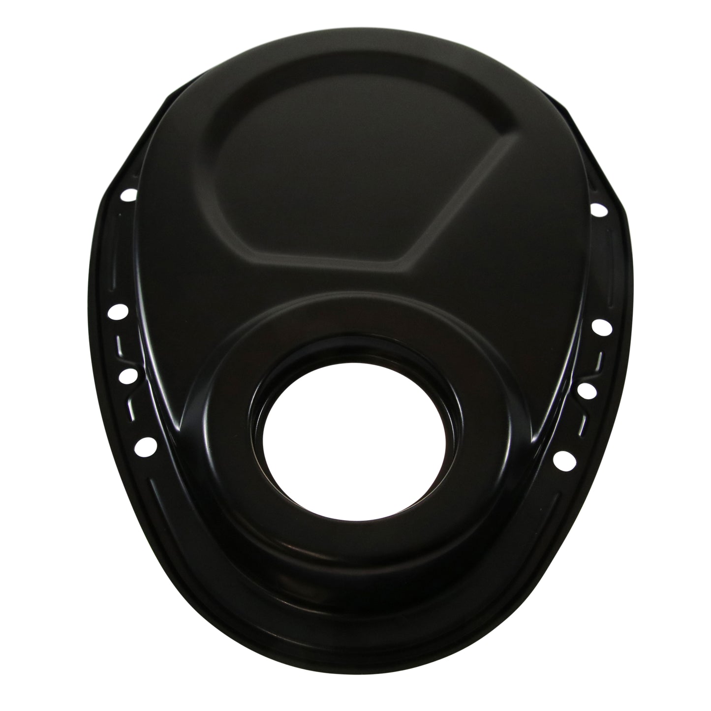 Timing Cover Chevrolet Small Block 283-305-327-350-400 Engines Black Steel