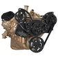 CVF BD-455-WRAPTOR-ALT Black Diamond Serpentine System for Oldsmobile 350-455 - Alternator Only - All Inclusive