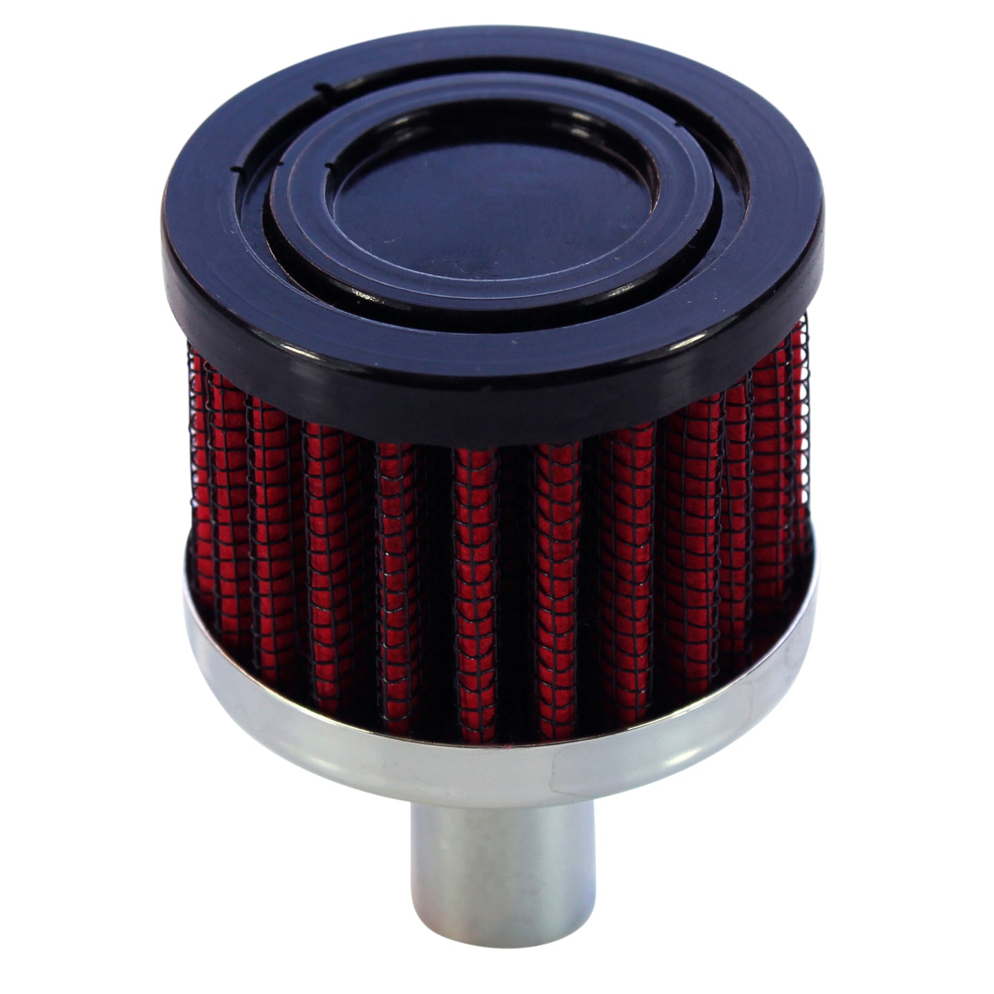 Vent Tube Breather Crankcase  5/8"(16mm) Black Top Blk Element