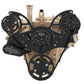 CVF BD-455-WRAPTOR-ALT Black Diamond Serpentine System for Oldsmobile 350-455 - Alternator Only - All Inclusive
