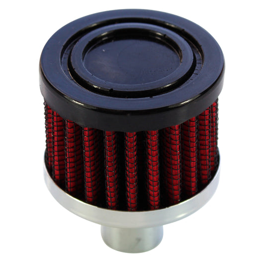 Vent Tube Breather Crankcase 3/4"(19mm) Black Top Black Elem