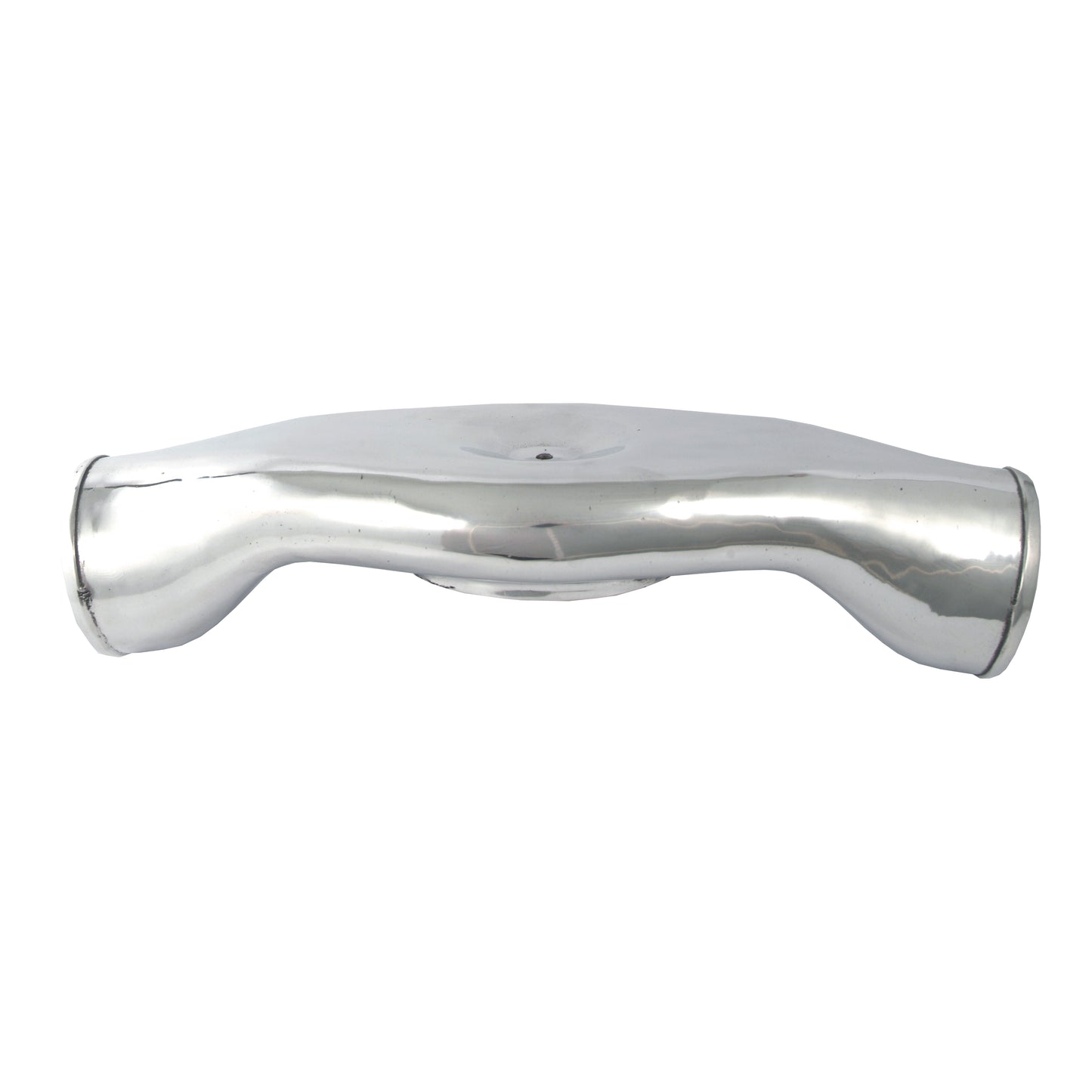 Air Intake Plenum Dual Inlet Low Profile 4" inch 100mm fit Holley 5-1/8" Neck