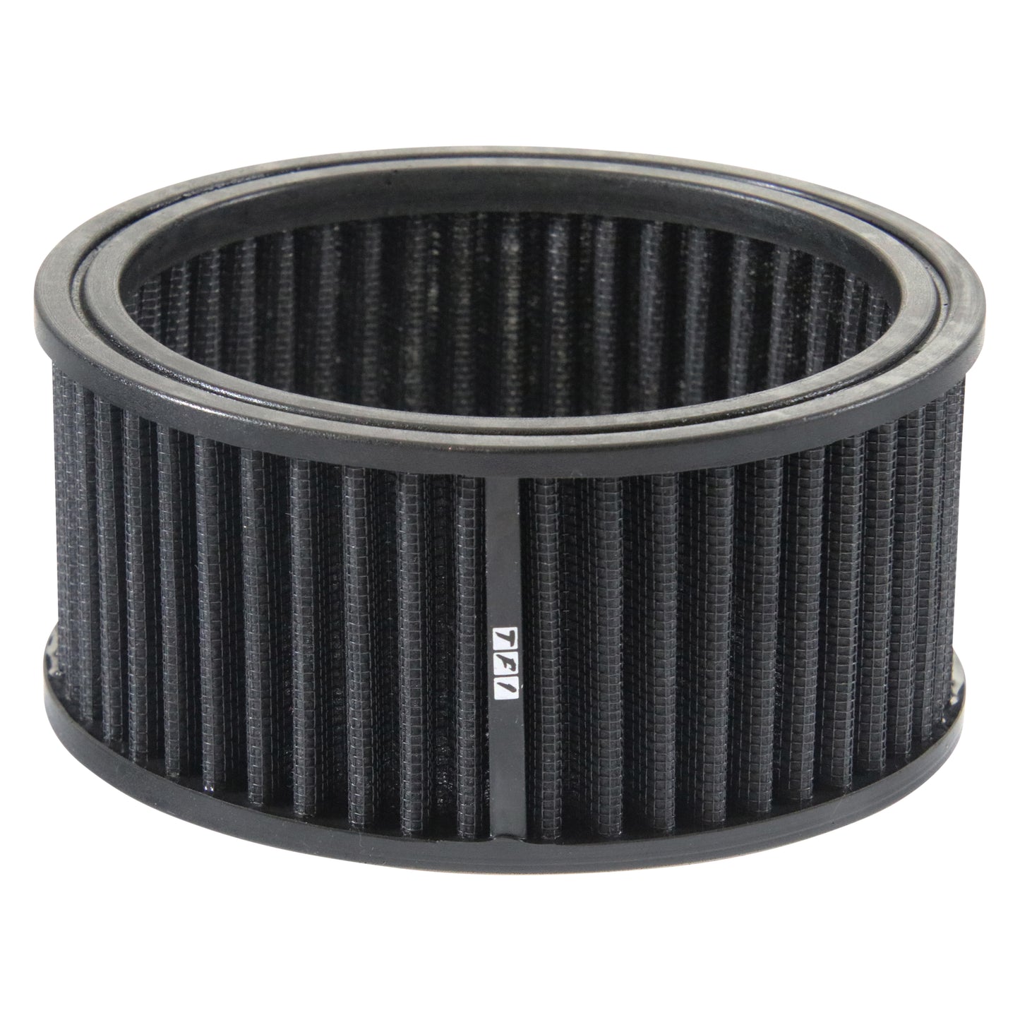 Air Cleaner Filter Element Black 6-3/8"Inch Wide 3"Inch Tall Round Cotton