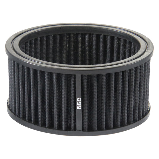 Air Cleaner Filter Element Black 6-3/8"Inch Wide 3"Inch Tall Round Cotton