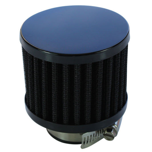 TFI Racing 68-062 Breather Cap Clamp On 1 3/8 Inch ID All Black