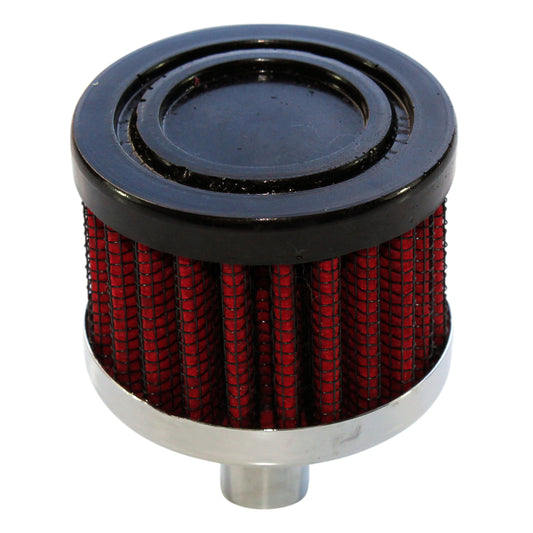 Vent Tube Breather Crankcase 1/2"(13mm) Black Top Black Elem