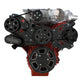 CVF BD-LSA-WRAPTOR-ACO Black Diamond Chevy LSA and LS9 Serpentine Kit - AC & Alternator