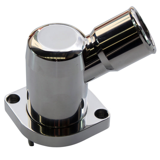 Water Neck Chevrolet LS 1997-03 Polished Alloy 45 Degree Swivel Style