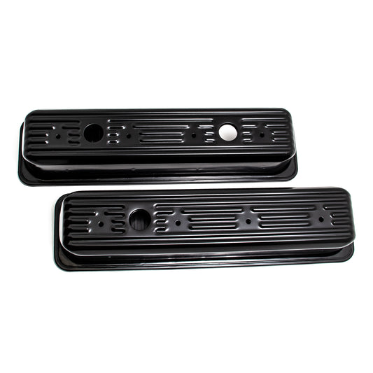 Valve Covers 1987-00 Chev GM 5.0L 5.7L Engine Centre Bolt Tall Black Three Hole