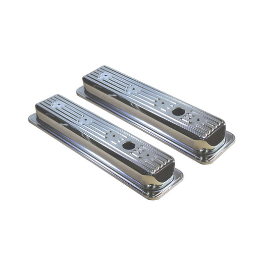 Valve Covers 1987-00 GM 5.0L 5.7L Engine Centre Bolt Chrome One Hole Per Side