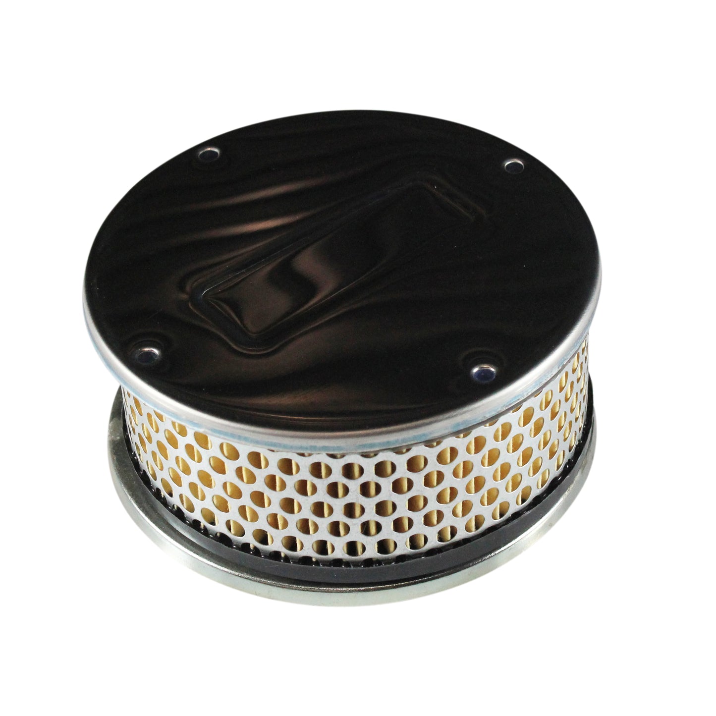 Chrome Air Cleaner 5-1/2" Wide x 55mm Tall 63mm Mikuni DIDTA DIDSA