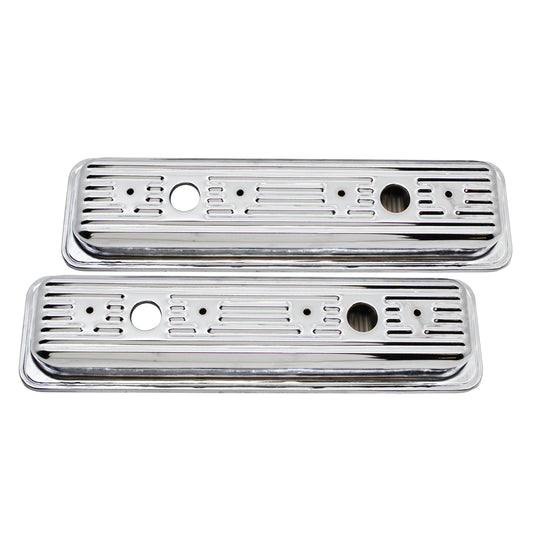 Valve Covers 1987-00 GM 5.0L 5.7L Engine Centre Bolt Chrome Two Hole Per Side