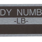 Bob Drake BD40-14002 Body Number Plate suit 1933-34 Ford