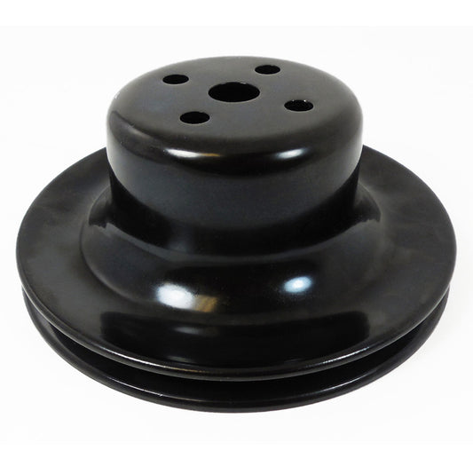 Pulley Water Pump Single Groove Black Steel Ford Windsor 289 1965-66