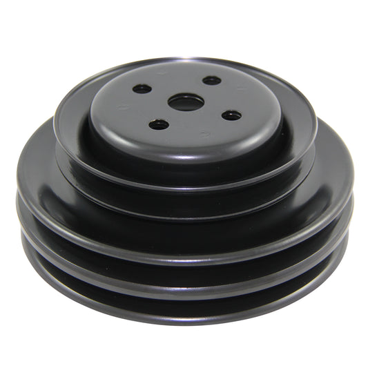 Pulley Water Pump Triple Groove Black Steel Ford Windsor 289 1964-73