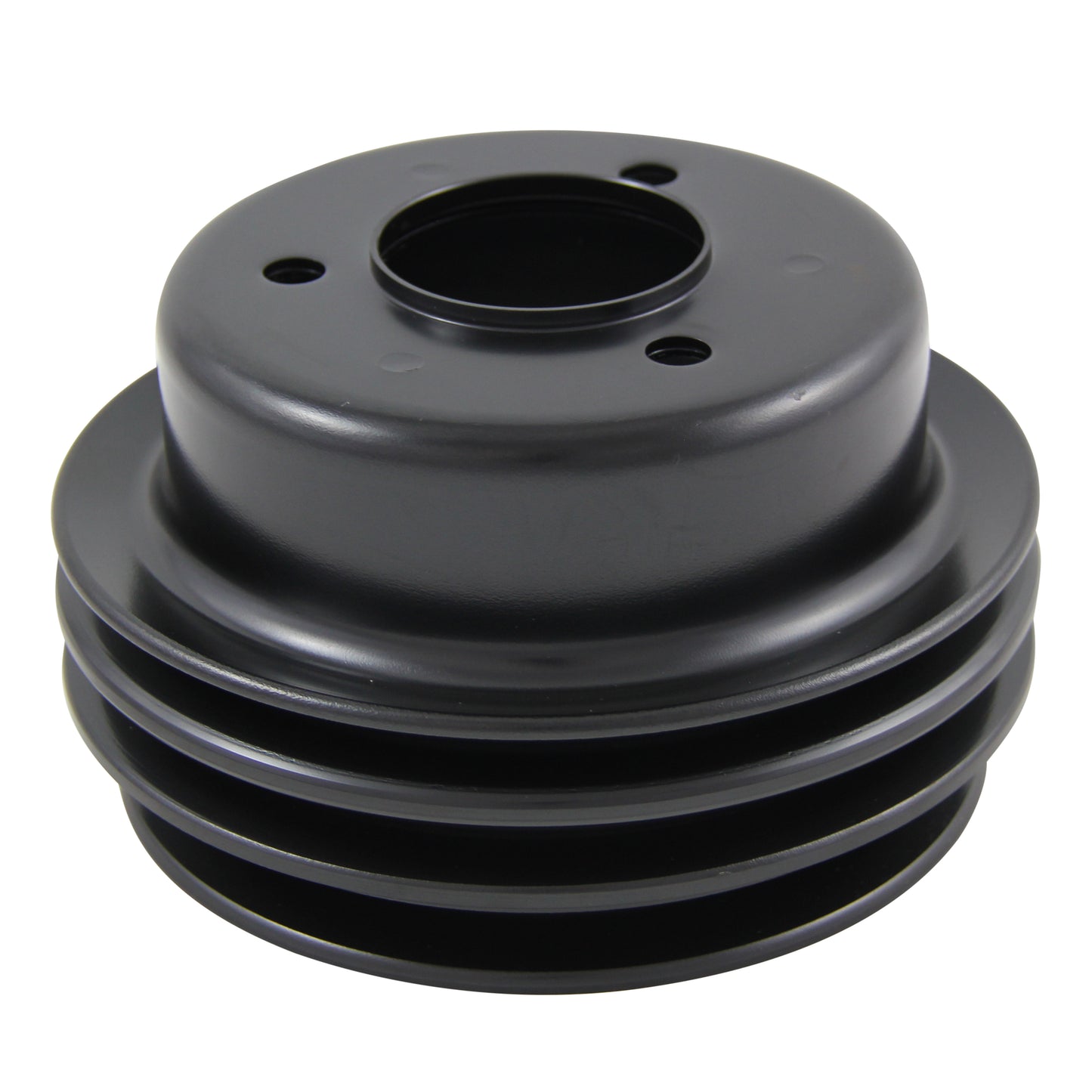 Pulley Crankshaft Triple Groove Black Steel Ford Windsor 289 1965-66