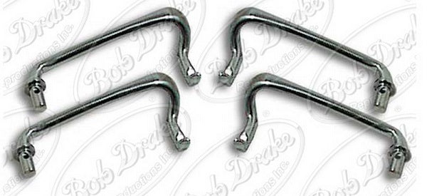 Bob Drake BD48-166445-B S/S Bonnet Handles suit 1934-36 Ford Car & 1935-37 Ford Pickup Bd48-16644/5-B