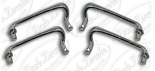 Bob Drake BD48-166445-B S/S Bonnet Handles suit 1934-36 Ford Car & 1935-37 Ford Pickup Bd48-16644/5-B