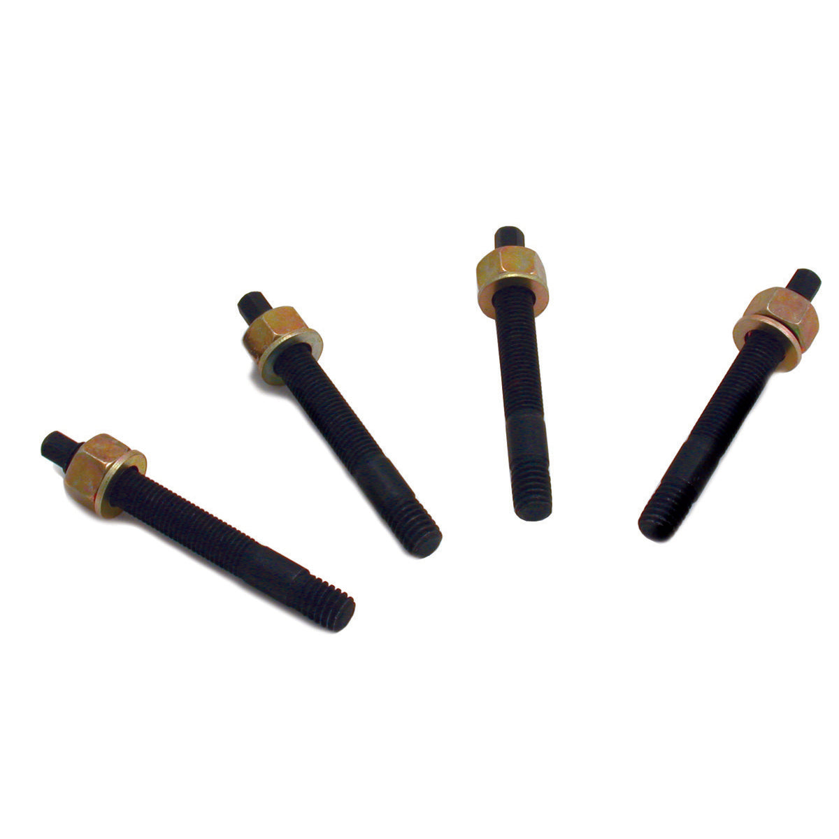 TFI Racing 66-222 Carb Stud Kit Short 2 1/2 Inch long 5/16 thread with Gold Hardware