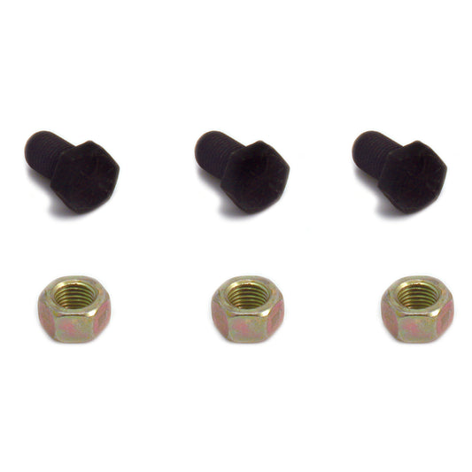 Chevrolet GM TH350/400 Torque Convertor Bolts 3/8" x 5/8" with Lock Nuts