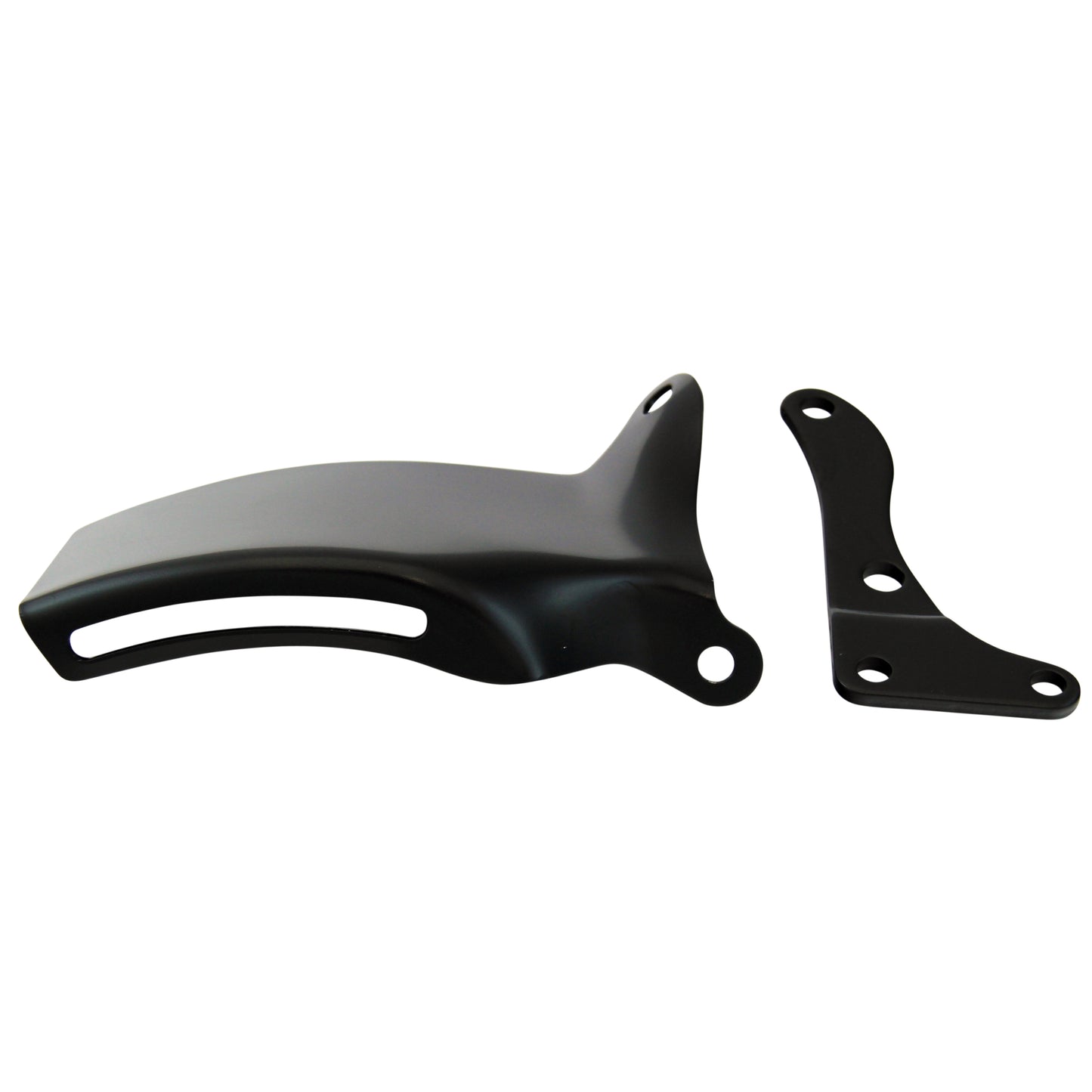 Alternator Bracket Kit Chevrolet Small Block Lwp OEM 1976-86 Black Upper