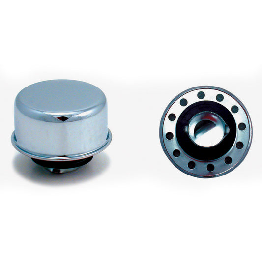 TFI Racing 66-011 Breather Cap Twist In Chrome