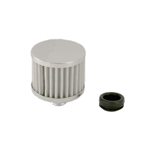 TFI Racing 66-004 Breather Cap White Element High Performance with Grommet