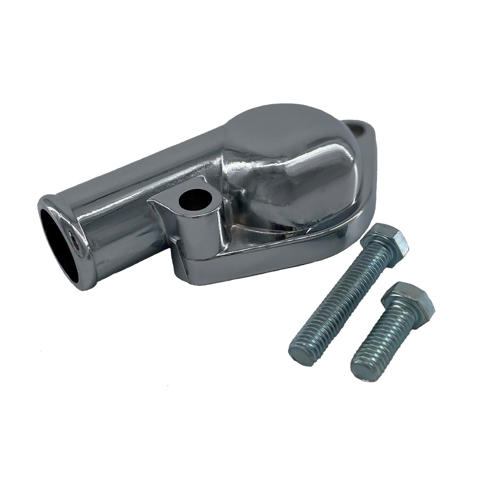 TFI-66-052  Chrome Water Neck Holden 6cyl 186 202 Red, Blue, Black Motor Single Outlet