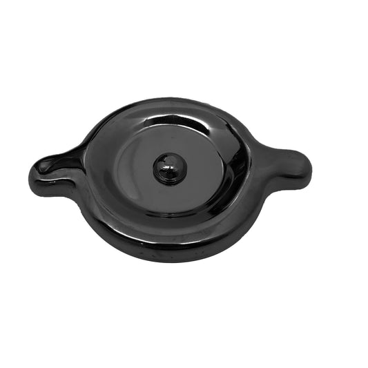 TFI Racing TFI-66-025 Valve Cover Oil Cap Flat Twist On Holden/Chevrolet Style Black Steel Factory