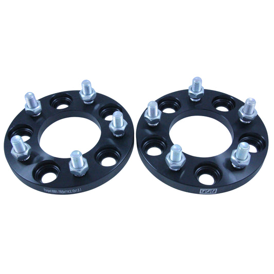 Bolt On Billet Wheel Spacer Kit 15mm Thick Size 5x114.3PCD 12mmx1.5 Stud