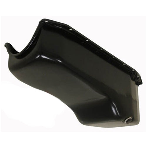 Oil Pan Chevrolet Small Block 305-350 1980-85 Steel Black Finish