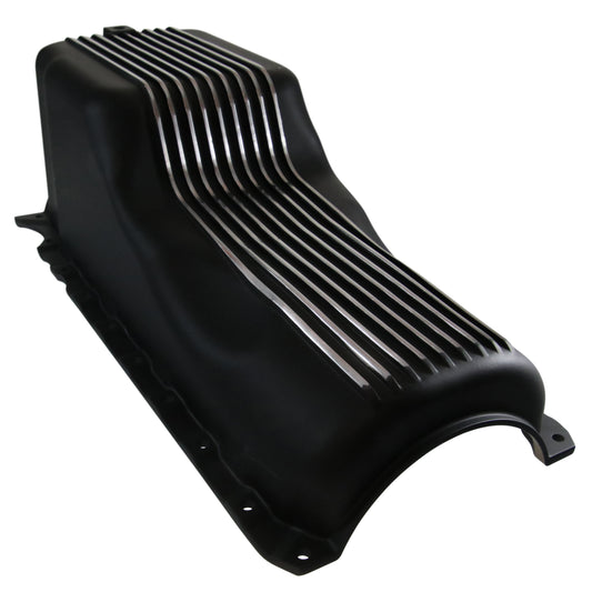 Oil Pan Sump Chevrolet Big Block 1991 on Gen 5/6 396-402-427-454 Black Alloy