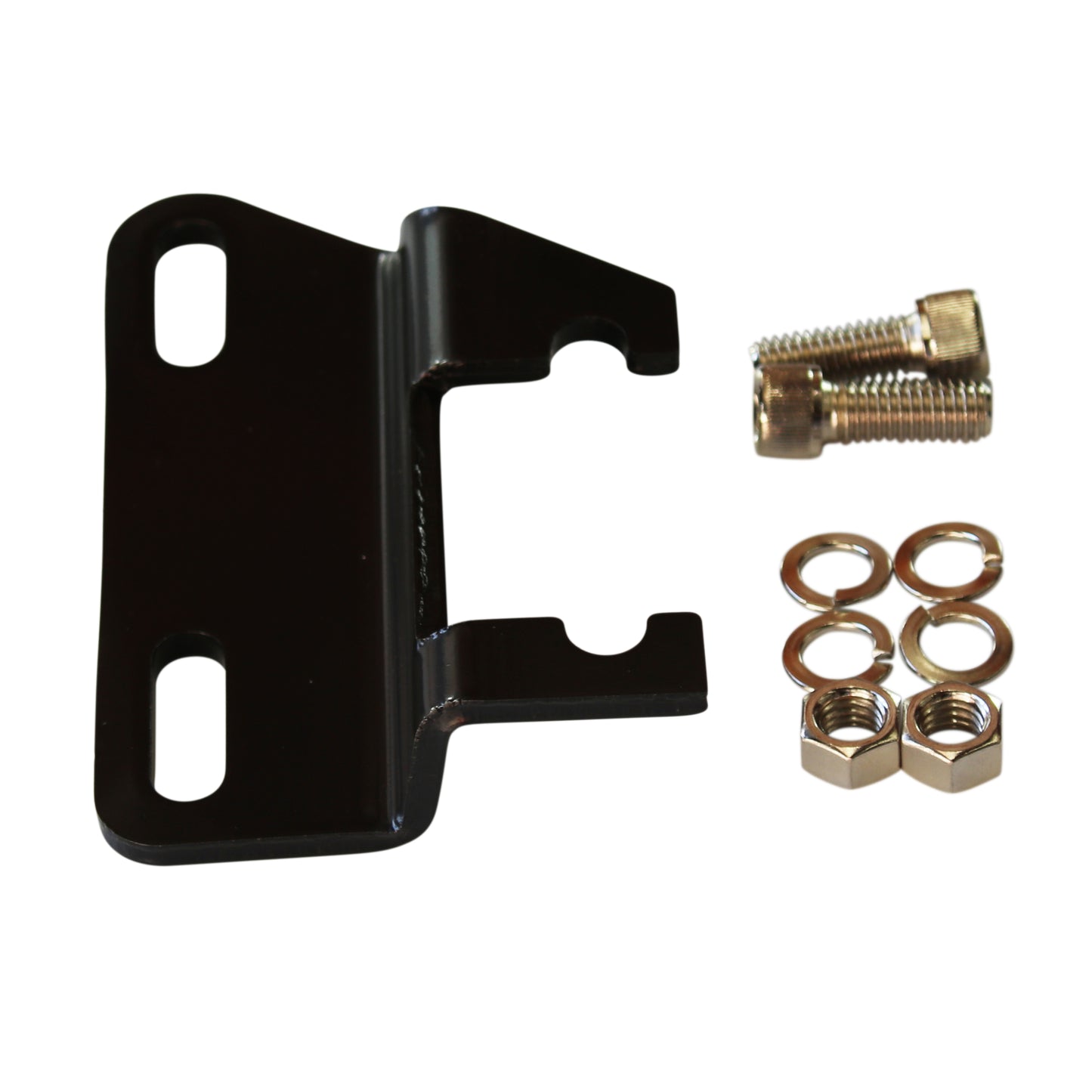 Alternator Bracket Lower Header Mount Chevrolet Small Block V8 Swp Black Coated