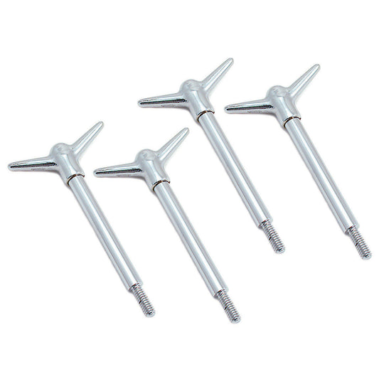 Engine Master Australia 66-492 EMA Chrome Y-Bolt Valve Cover Hold Down Bolts 4 Pack