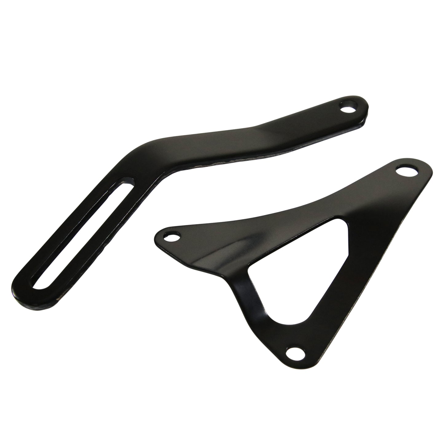 Alternator Top + Bottom Bracket Ford 289-302 Windsor V8 Black