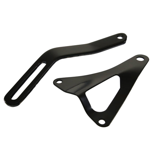 Alternator Top + Bottom Bracket Ford 289-302 Windsor V8 Black