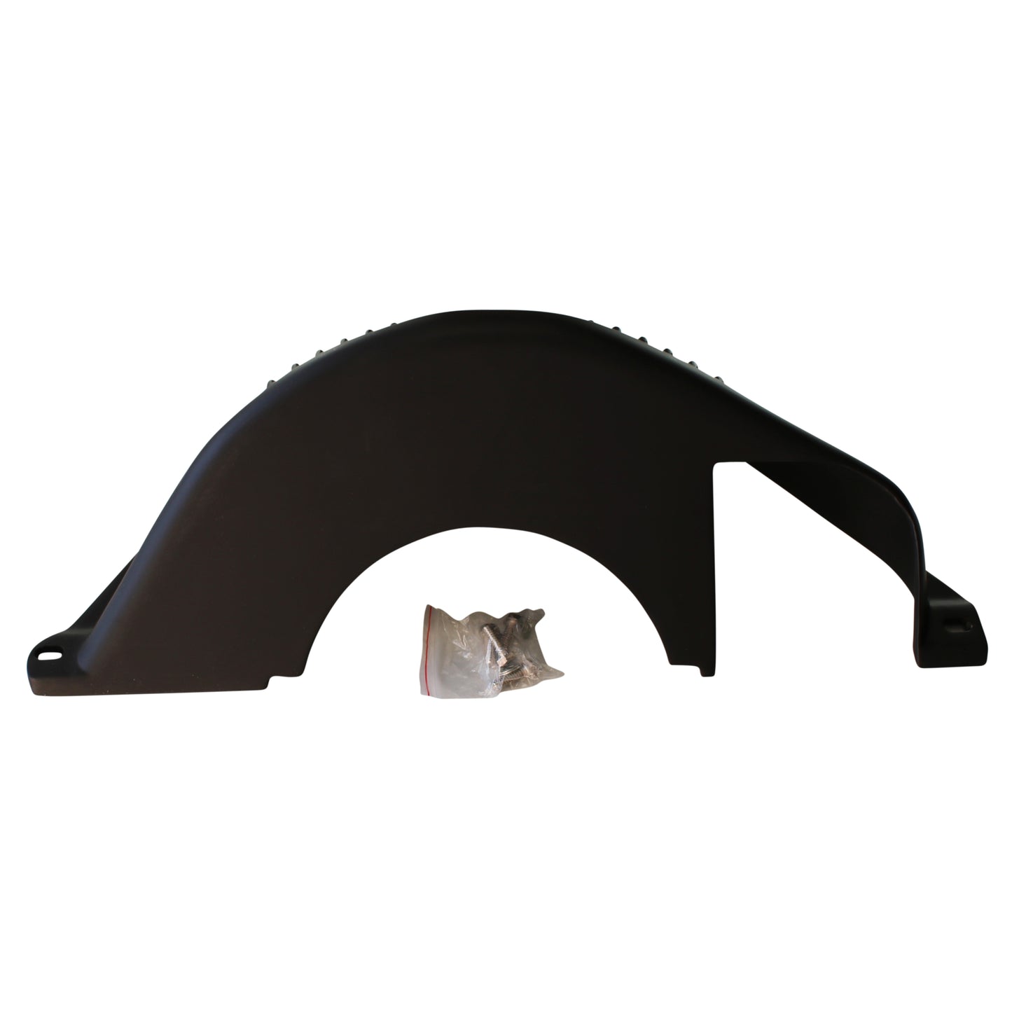 Flywheel (Inspection) Dust Cover Chev V8 to GM Turbo TH350 Black Finned Alloy