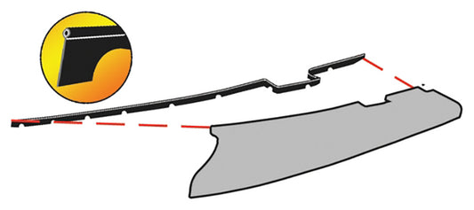 Bob Drake BD91A-5010-C 1935-40 Ford Running Board To