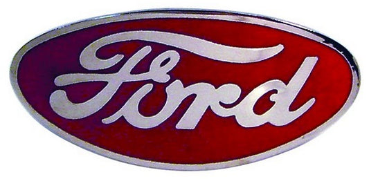 Bob Drake BDB-8212-R Red Porcelain Emblem suit 1932 Ford Car & 1932-35 Ford Pickup