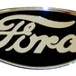 Bob Drake BDB-8212-STR-B Black Porcelain Emblem suit 1932 Ford Bullnose