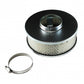 TFI-446-111 Chrome Air Cleaner 6-3/8" Wide x 2" Tall Suit 2-5/8" WW Stromberg Carburettor