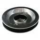 TFI-47641 Extraflow Black Chrome Air Filter Cleaner 14"x 2" Holley Edelbrock Recessed Base