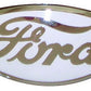 Bob Drake BDB-8212-W White Porcelain Emblem suit 1932 Ford Car & 1932-35 Ford Pickup