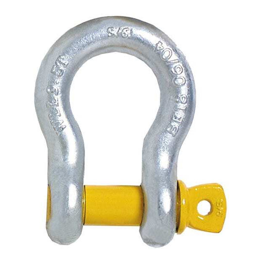 Beaver BE-242311P Grade S Shackles Yellow Screw Pin 1.5T 11X13mm