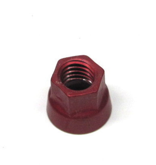 Ben Cook BEN-0041 1/4" Aluminium Jet Nut - Red Each