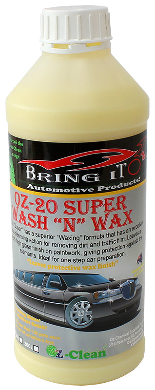 Bring It BI-SSW1 Oz-20 Super Wash "N" Wax