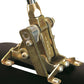 LK-CO4L60EFM - Lokar Automatic Shifter, GM, 4L60E, 6 in. , Straight Chrome Stick, Original Brushed Mushroom Knob
