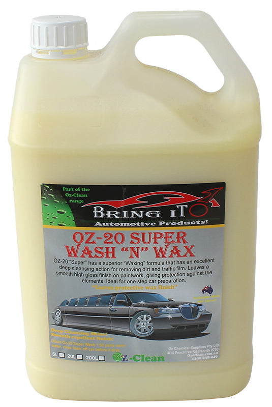 Bring It BI-SSW5 Oz-20 Super Wash "N" Wax